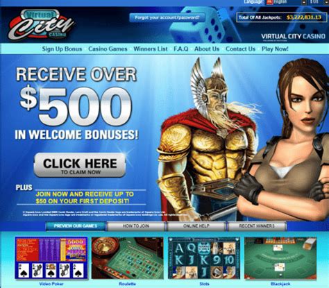 Virtual city casino review